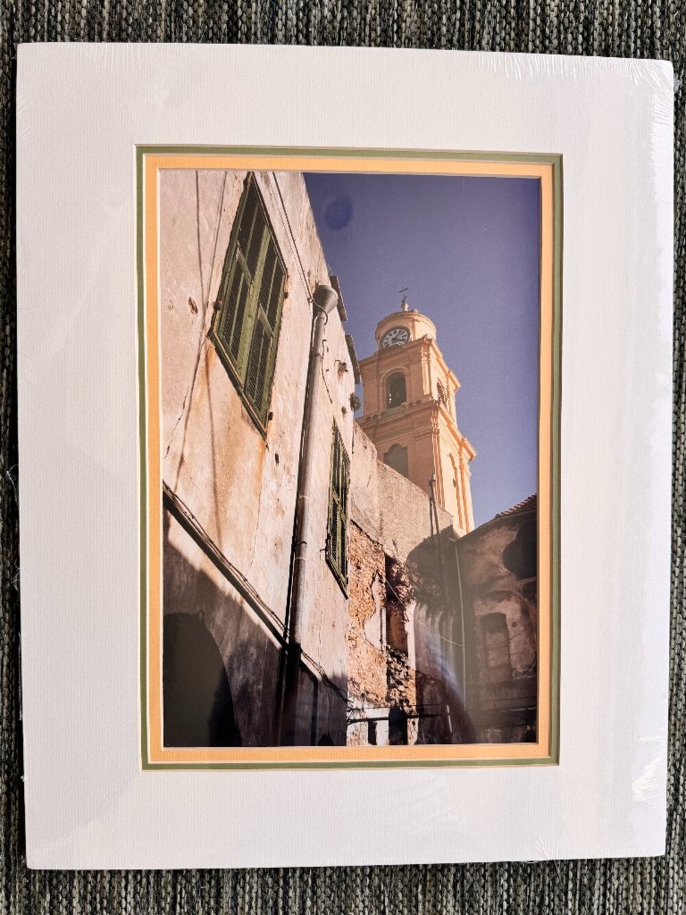 Alberto Batani Photo Ligurian Coast Coldirodi Italy 1993 Matted 16” x 20”